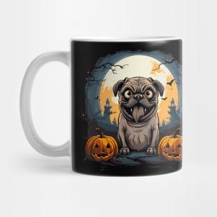 Pug halloween dog Mug